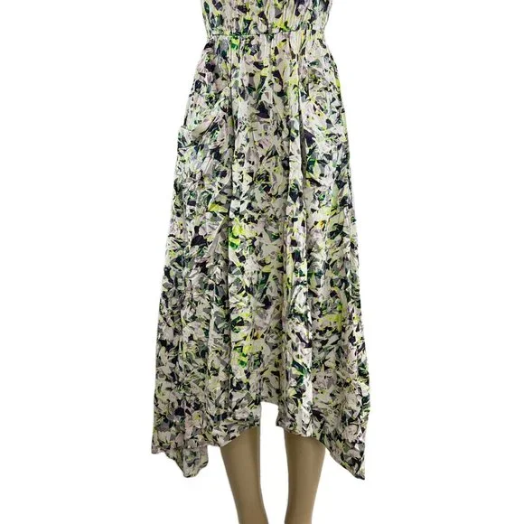 CAbi Margherita Dress Size XS Floral Midi Sundress Pockets Adjustable Strap 5048 - Picture 6 of 11